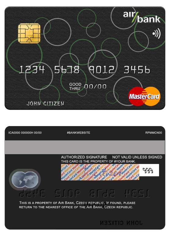 Czech Air Bank mastercard